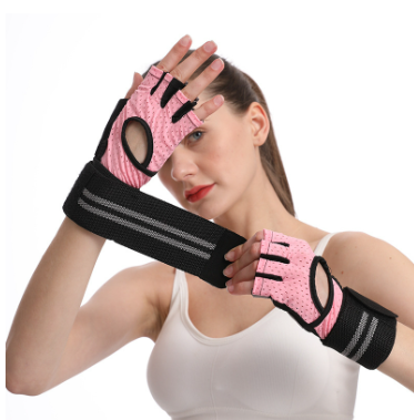 Half-Finger Weightlifting Gloves