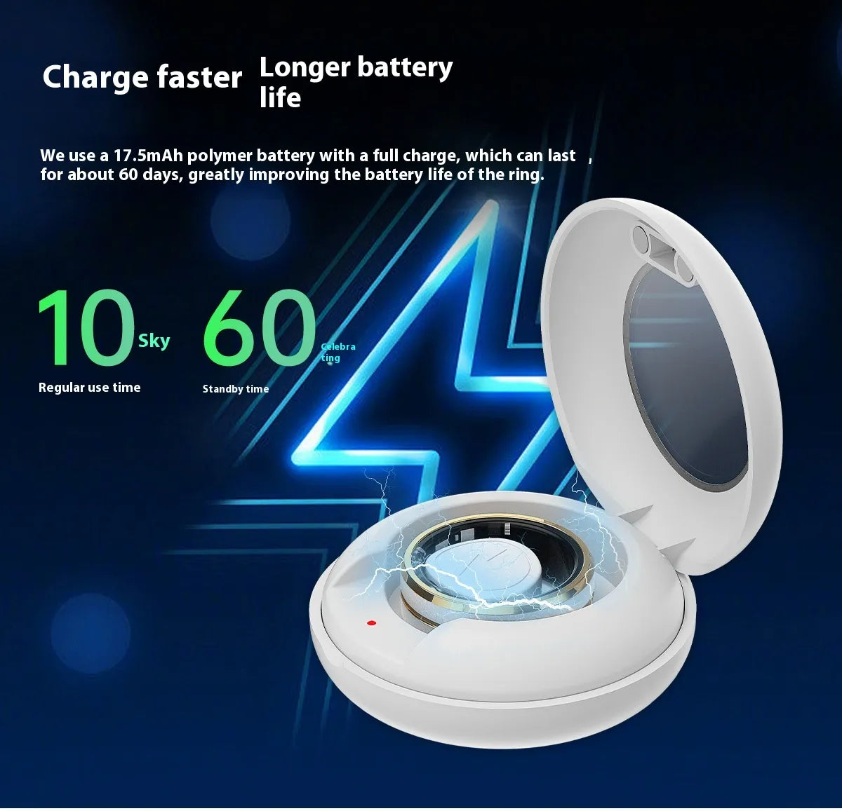 Smart Ring — Waterproof Fitness Tracker