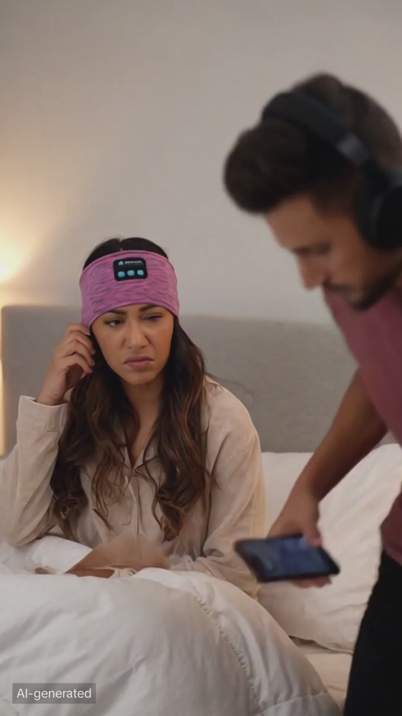 Bluetooth Headband Ad Creation